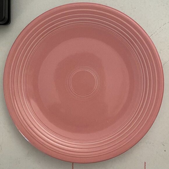 Fiestaware Retired Rose Discontinued Chop Plate - Picture 1 of 7
